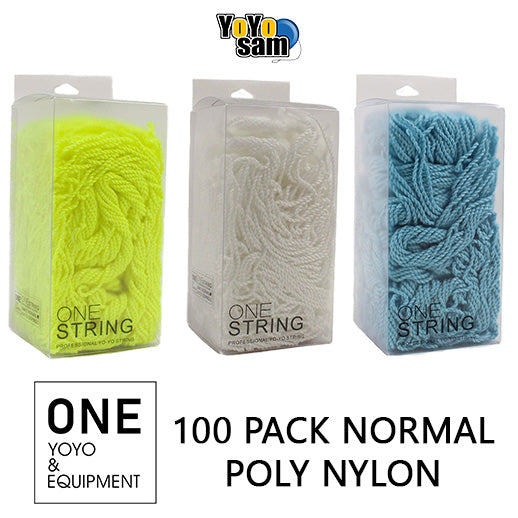 ONE YOYO & EQUIPMENT 100 Pack Normal Polyester Nylon Blend Yo-Yo String