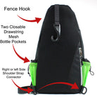 Pickle Monsters Pickleball Bag - Crossbody Sling Bag - Featuring the Pickle Monster Crew — view 5