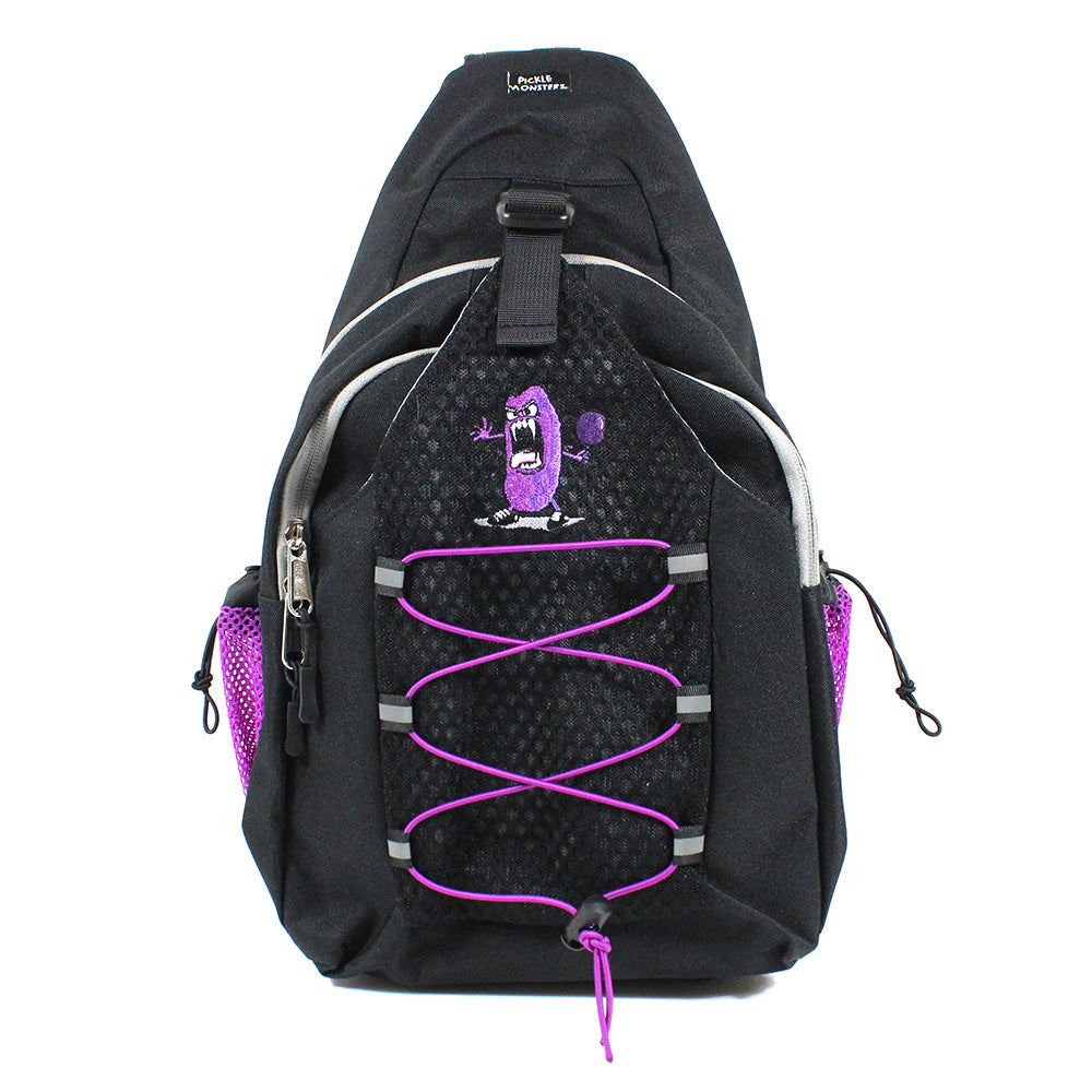 Pickle Monsters Pickleball Bag - Crossbody Sling Bag - Featuring the Pickle Monster Crew — view 9