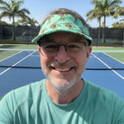 Pickle Monsters Adjustable Pickleball Visor - Adjustable One Size Fits All Sun Visor - Featuring the Dreaded Pickle Monster