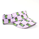 Pickle Monsters Adjustable Pickleball Visor - Adjustable One Size Fits All Sun Visor - Featuring the Dreaded Pickle Monster