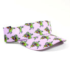 Pickle Monsters Adjustable Pickleball Visor - Adjustable One Size Fits All Sun Visor - Featuring the Dreaded Pickle Monster