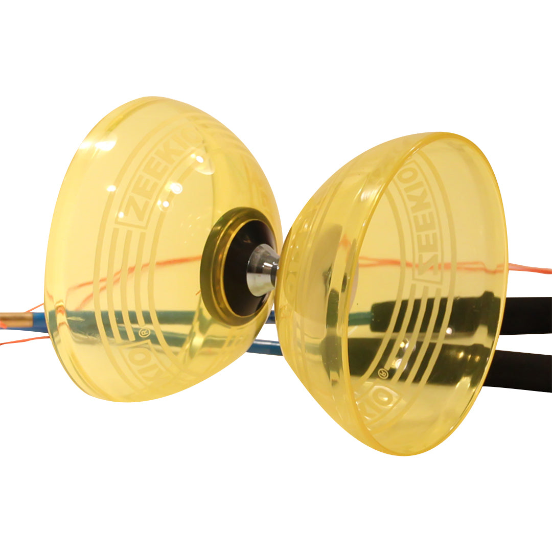 Zeekio Master Spin Diabolo Set- Triple bearing, Fiberglass Sticks and String — view 10