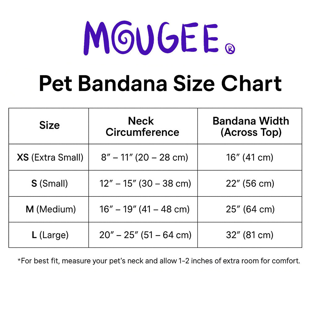 Mougee Pet Bandana - Match Your Favorite Flow Star Designs with Your Pet! — view 8