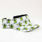Pickle Monsters Adjustable Pickleball Visor - Adjustable One Size Fits All Sun Visor - Featuring the Dreaded Pickle Monster