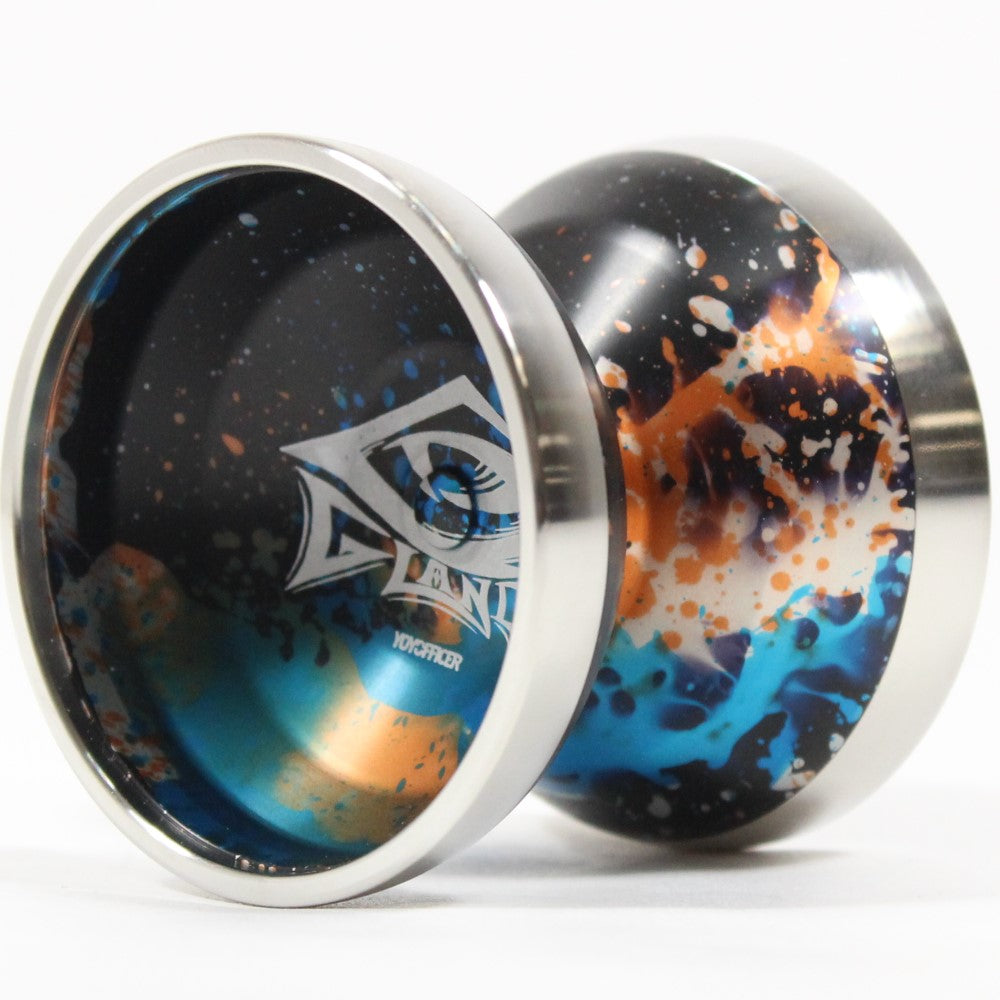 YOYOFFICER Glance Yo-Yo - Bi-Metal YoYo - 6061 Aluminum with Stainless Steel Rims — view 6