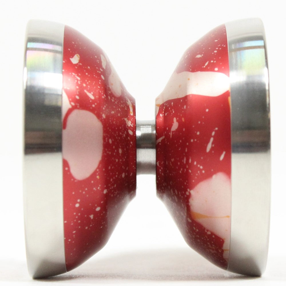 YOYOFFICER Glance Yo-Yo - Bi-Metal YoYo - 6061 Aluminum with Stainless Steel Rims — view 4
