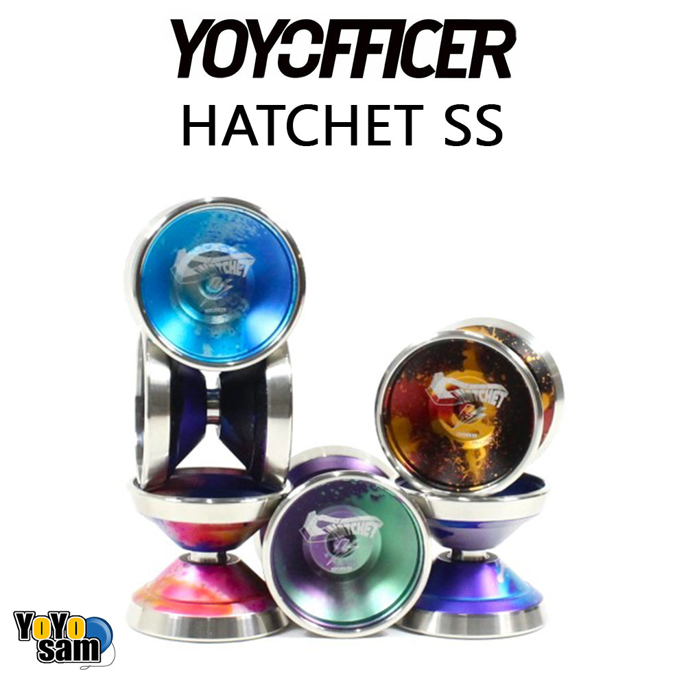 YOYOFFICER Hatchet SS Yo-Yo - Bi-Metal YoYo
