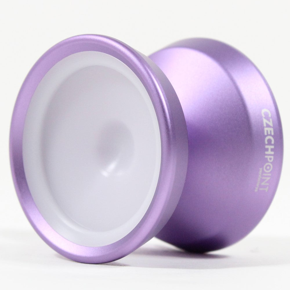 YoYoFactory Czech Point Pivot Yo-Yo- POM Fingerspin Cap- Metal YoYo — view 12