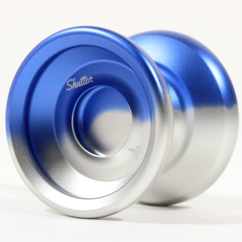 YoYoFactory Wide Angle Shutter Yo-Yo Blasted Aluminum Finish — view 9