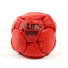 Zeekio Fury Red genuine leather sand-filled footbag