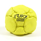 Zeekio Fury Yellow genuine leather sand-filled footbag