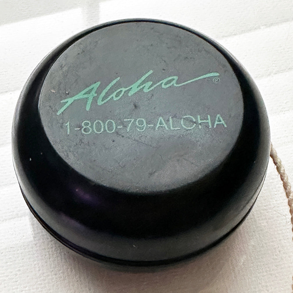 Vintage collectable Advertising Yo-Yo Aloha - With String