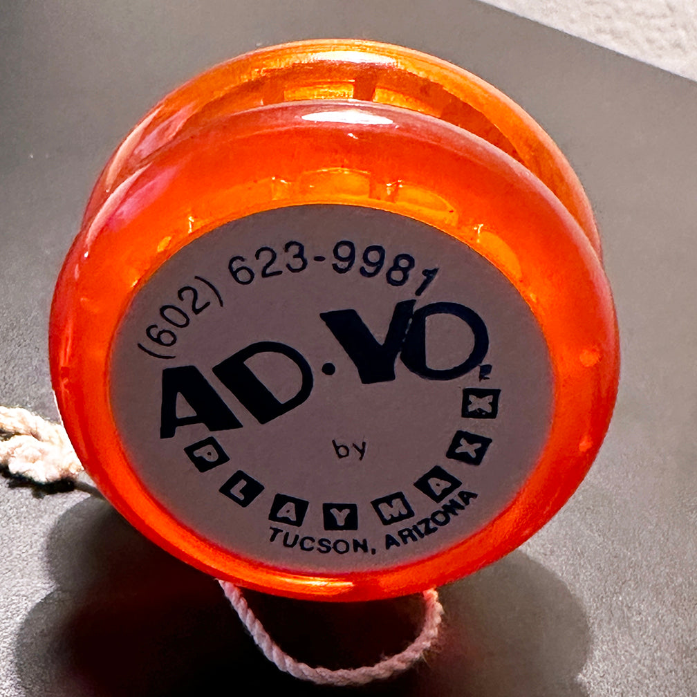 Vintage Playmaxx ProYo advertising yo-yo - 90s Orange - Very Good Condition — view 4