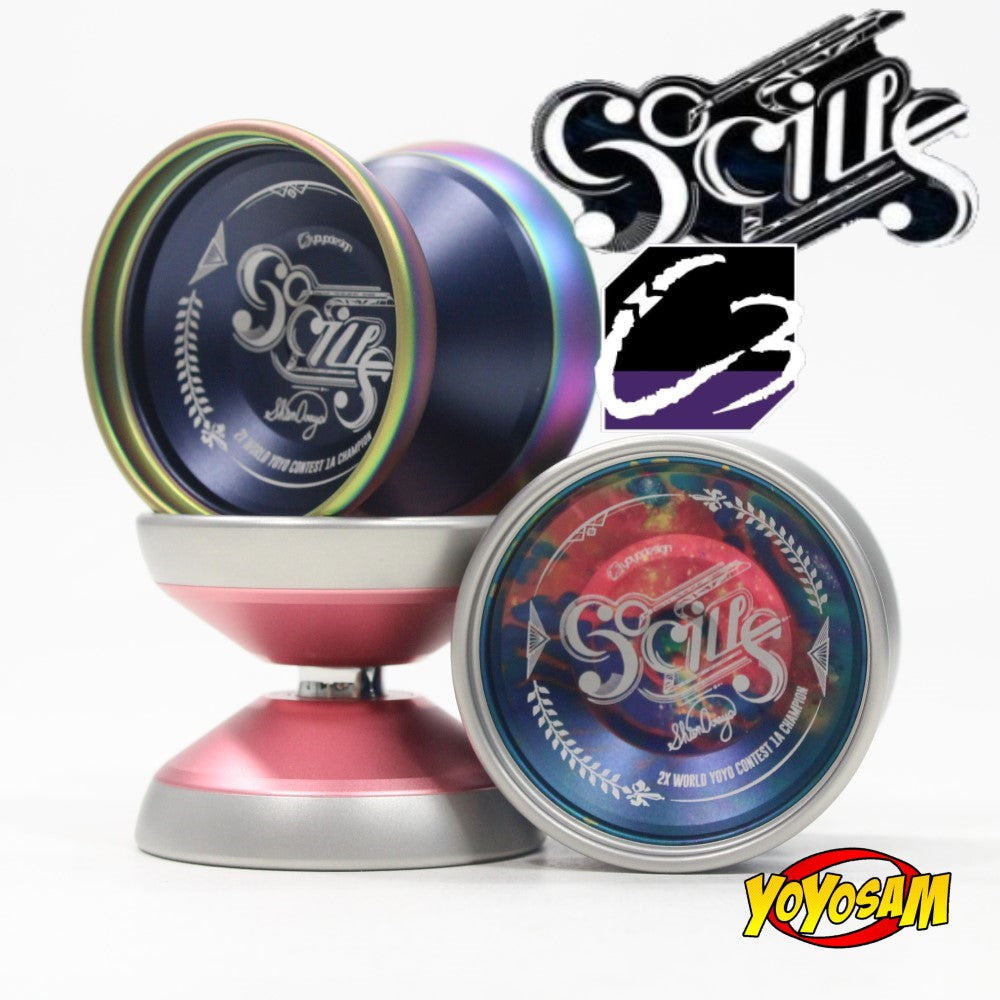 C3yoyodesign Socius Yo-Yo - Bi-Metal - Shion Araya Signature YoYo — view 2