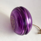 Vintage Duncan Fluer-de-lis Imperial Yo-Yo -Purple-Very Good Condition-Made in USA — view 2