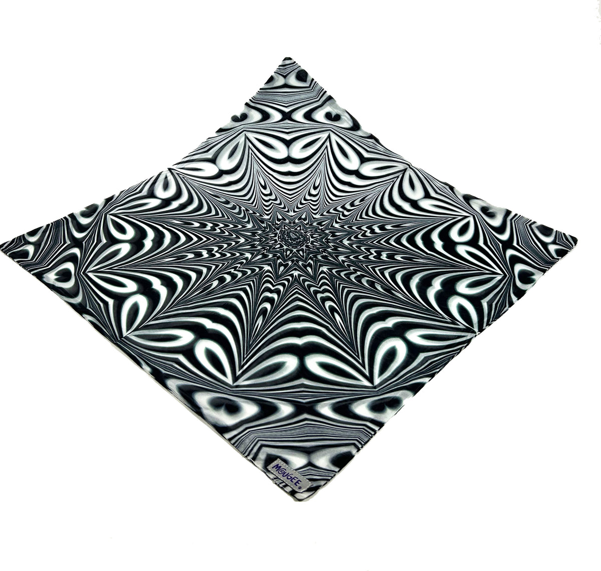 Mougee Head Scarf / Bandana in Fan favorite Mougee Designs- Two Sided Prints. — view 7