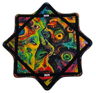 Mougee Classic Flow Star - 27" Diameter - Durable and Vibrant Patterns — view 36