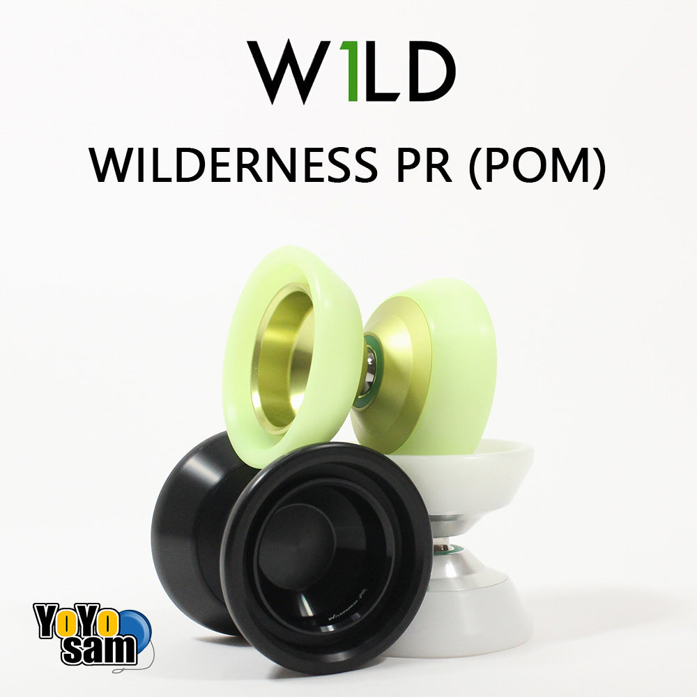 W1LD (Worldwide 1nnovative Leading Design) Wilderness PR Yo-Yo - 6061 Aluminum Yo-Yo with PC or POM Rims