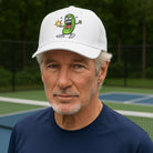 Pickle Monsters Hat - 5 Panel Laser Perforated Cap - Adjustable with Embroidered Pickle Monster Design — view 4