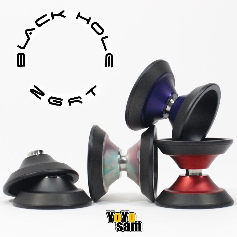 Zero Gravity Black Hole YoYo - Bi-Metal - 7003 Aluminum Stainless Steel Rims Yo-Yo