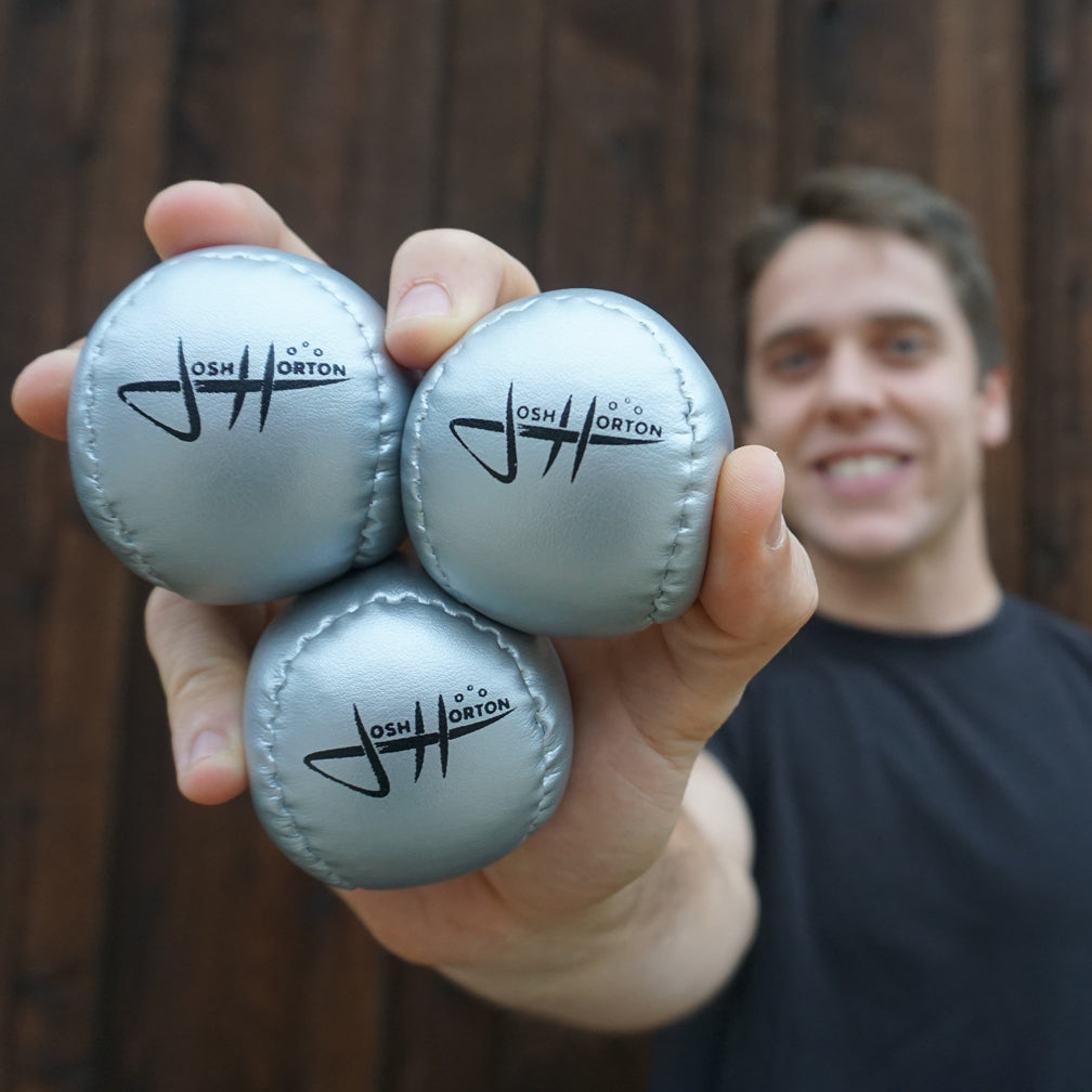 Zeekio Kids Beginner Juggling Set by Josh Horton - Set of Juggling Scarves, Beginner Juggling Balls, Pixie Juggling Clubs —