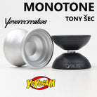 Yoyorecreation Monotone Yo-Yo - Mono-metal - Czech technician Tony Šec Signature YoYo — view 2