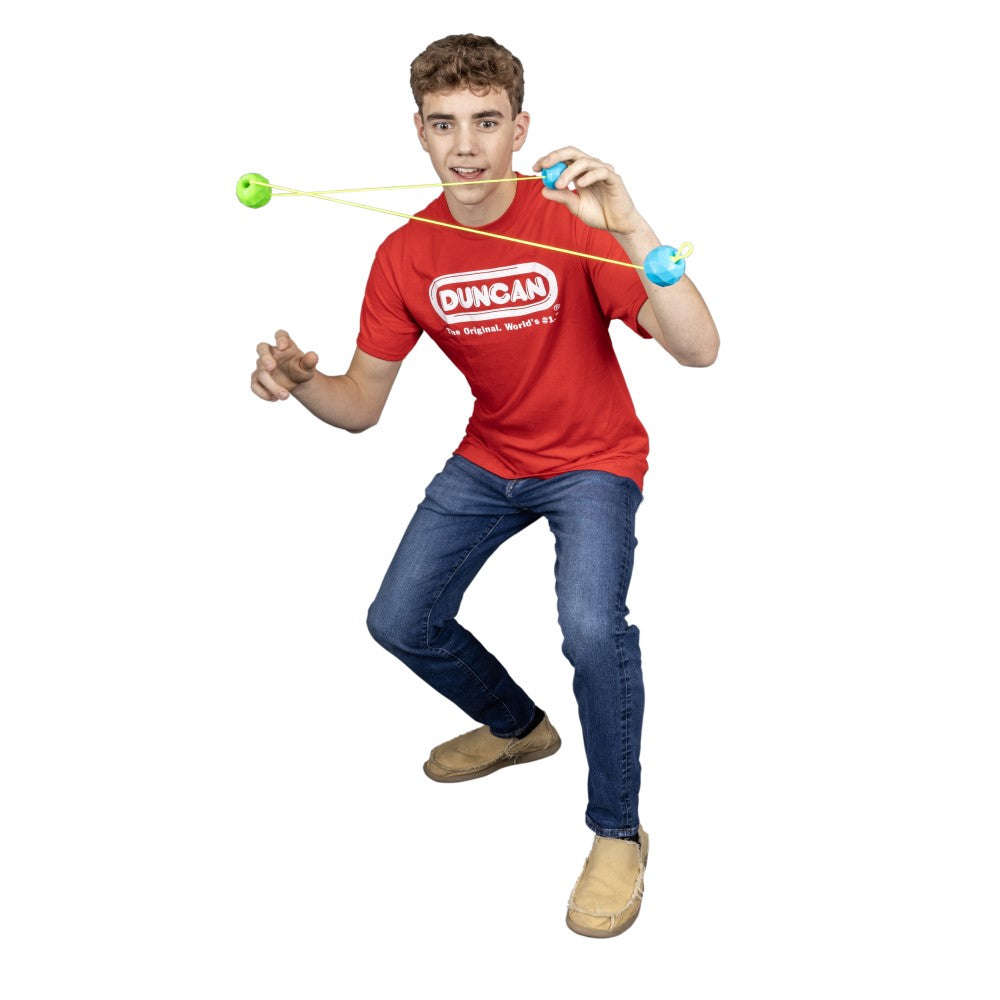Duncan Nova Flow Attached Juggling Skill Toy with Storage Case — view 2