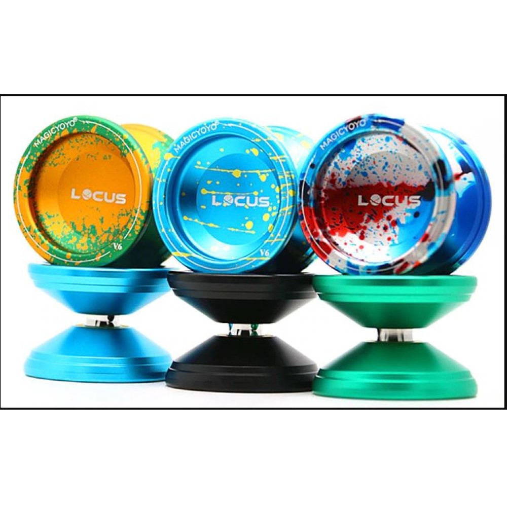 MAGICYOYO Locus V6 Yo-Yo Kit - Aluminum Responsive YoYo - Great for Beginners