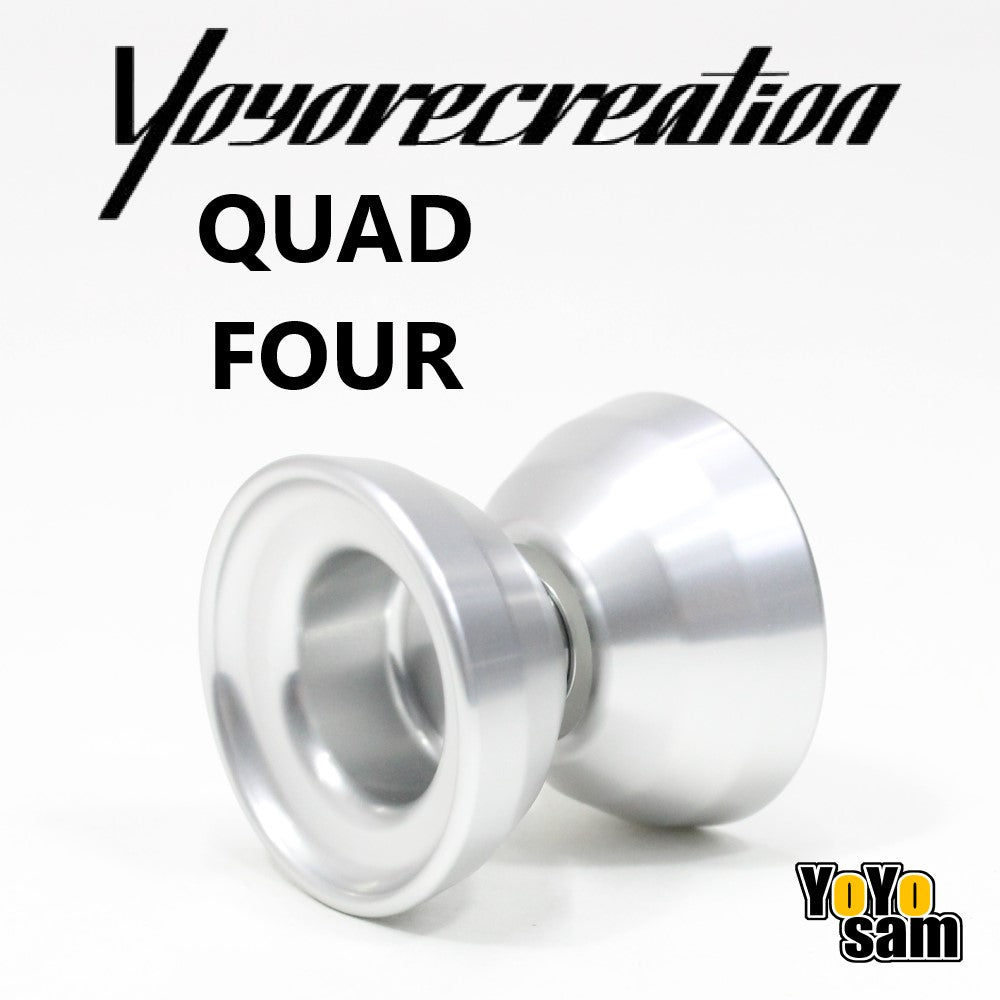 Yoyorecreation Quad Four Yo-Yo - Mono-Metal YoYo