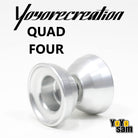 Yoyorecreation Quad Four Yo-Yo - Mono-Metal YoYo