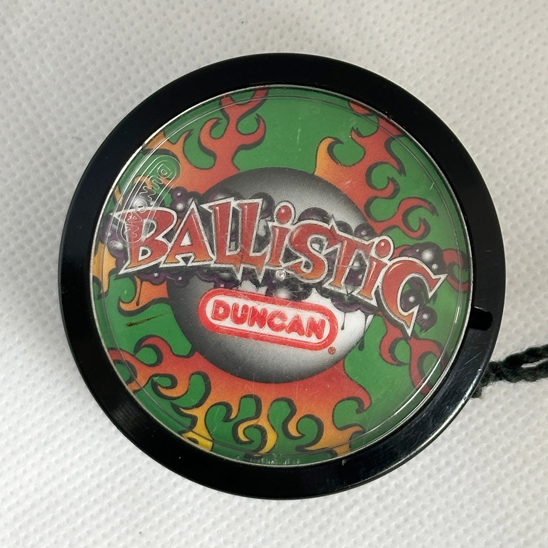 Vintage Duncan Ballistic Yo-Yo from the 2000s Black - very good Condition