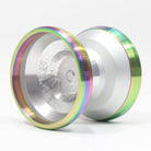 C3yoyodesign x W1LD Dinosaur in the Wild Yo-Yo - Bi-Metal - 6061 AL with Titanium Rim YoYo — view 3