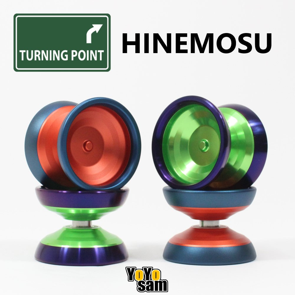 Turning Point Hinemosu Yo-Yo - Bi-Metal - 6061 Aluminum with Titanium Rims - Takeshi Matsuura Signature YoYo