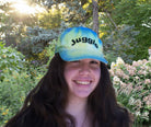 Tie Dye Juggle Baseball Cap - Hand Dyed - Embroidered - Adjustable Juggling Hat — view 3