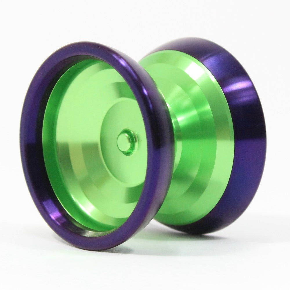 Turning Point Hinemosu Yo-Yo - Bi-Metal - 6061 Aluminum with Titanium Rims - Takeshi Matsuura Signature YoYo — view 2