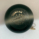 Vintage Duncan Tournament "crossed flags" Yo-Yo - Not a replica - Dark Green- Excellent Condition — view 5
