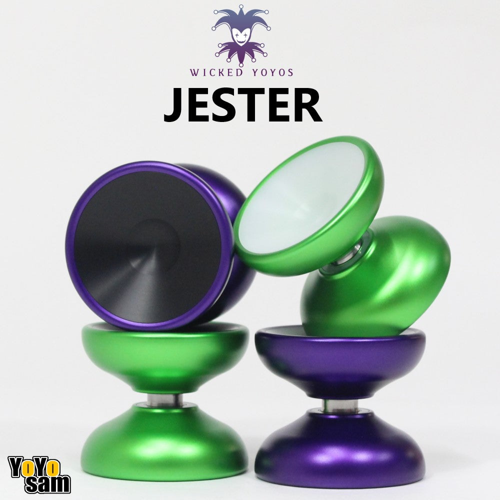 Wicked Jester Yo-Yo - 7068 Aluminum Body with POM Caps YoYo