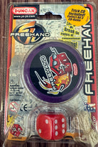 Vintage Duncan Original Freehand Yo-Yo W/ Trick CD Purple