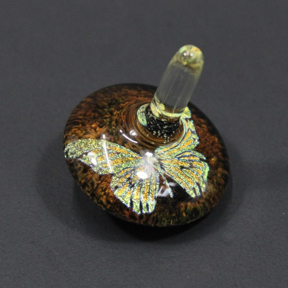 LKGLASS (TopCoinGlass) Spin Top - Hand Spun Glass Spin Tops! — view 5