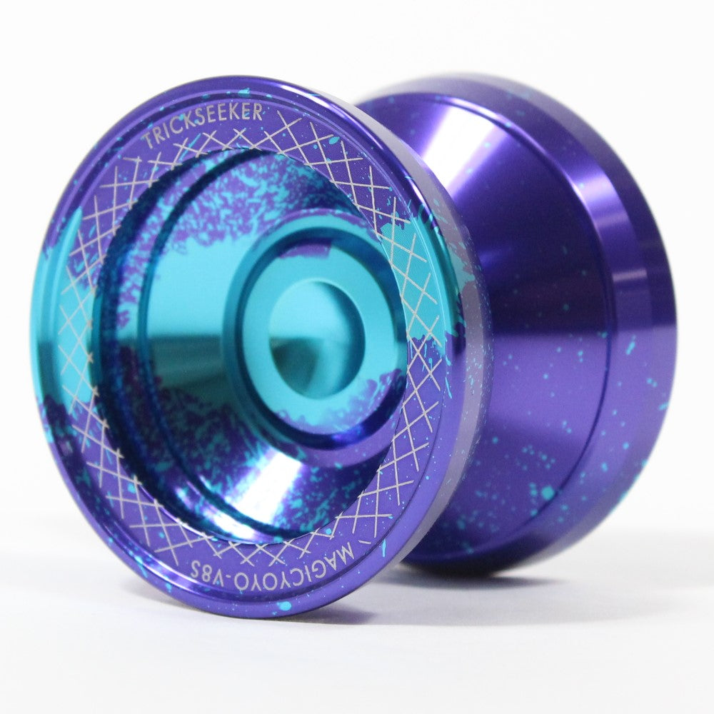 MAGICYOYO V8S Trickseeker Yo-Yo - Aluminum Responsive / Unresponsive Fingerspin YoYo — view 3