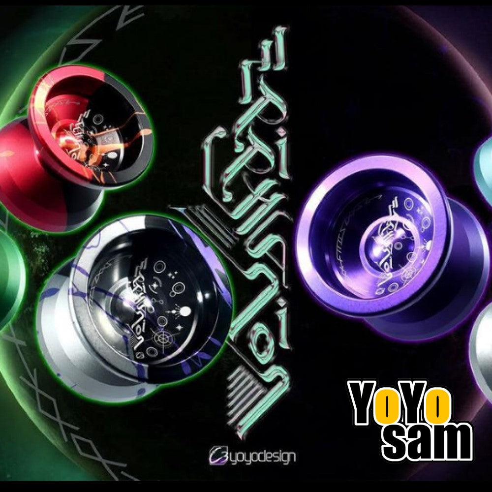 C3yoyodesign Epiphanion Yo-Yo - William Chow Design - Full Size Metal YoYo — view 2