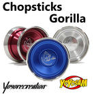 Yoyorecreation Chopsticks Gorilla Yo-Yo - Bi-Metal - Hirotaka Akiba Signature YoYo — view 4