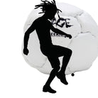 Zeekio -The Rage- 14 Panel Genuine Leather Footbag - Hacky Sack — view 3