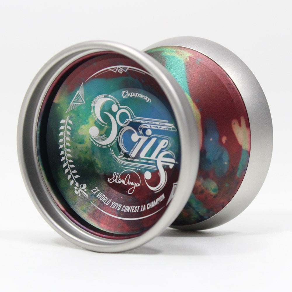 C3yoyodesign Socius Yo-Yo - Bi-Metal - Shion Araya Signature YoYo — view 8