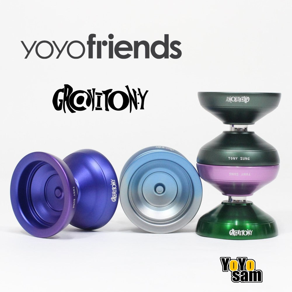 yoyofriends Graviton Y Yo-Yo - Monometal 7068 Aluminum Tony Chang-hyeon Sung Signature YoYo - AVAILABLE 2/27/24 @ 8pm EST