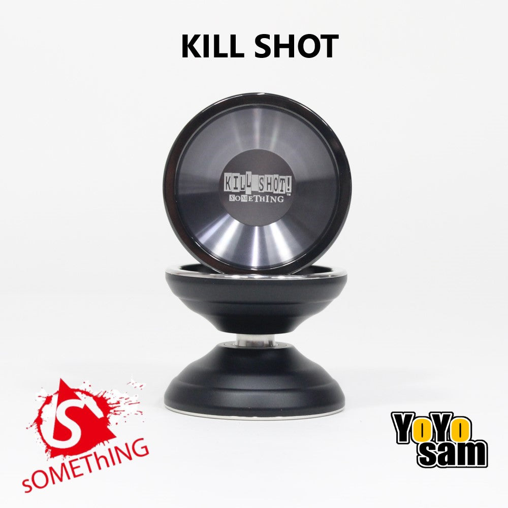 sOMEThING KILL SHOT Yo-Yo - Bi-Metal YoYo with Stainless Steel Rings