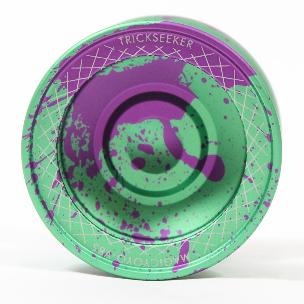 MAGICYOYO V8S Trickseeker Yo-Yo - Aluminum Responsive / Unresponsive Fingerspin YoYo — view 2
