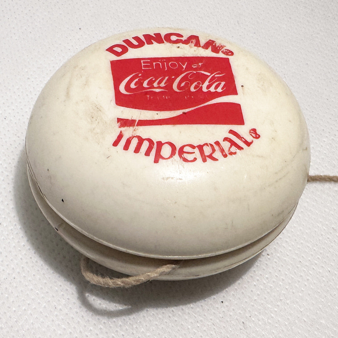 Vintage Duncan Coca Cola Imperial Advertising Yo-Yo 80s — view 2