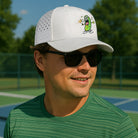 Pickle Monsters Hat - 5 Panel Laser Perforated Cap - Adjustable with Embroidered Pickle Monster Design — view 6